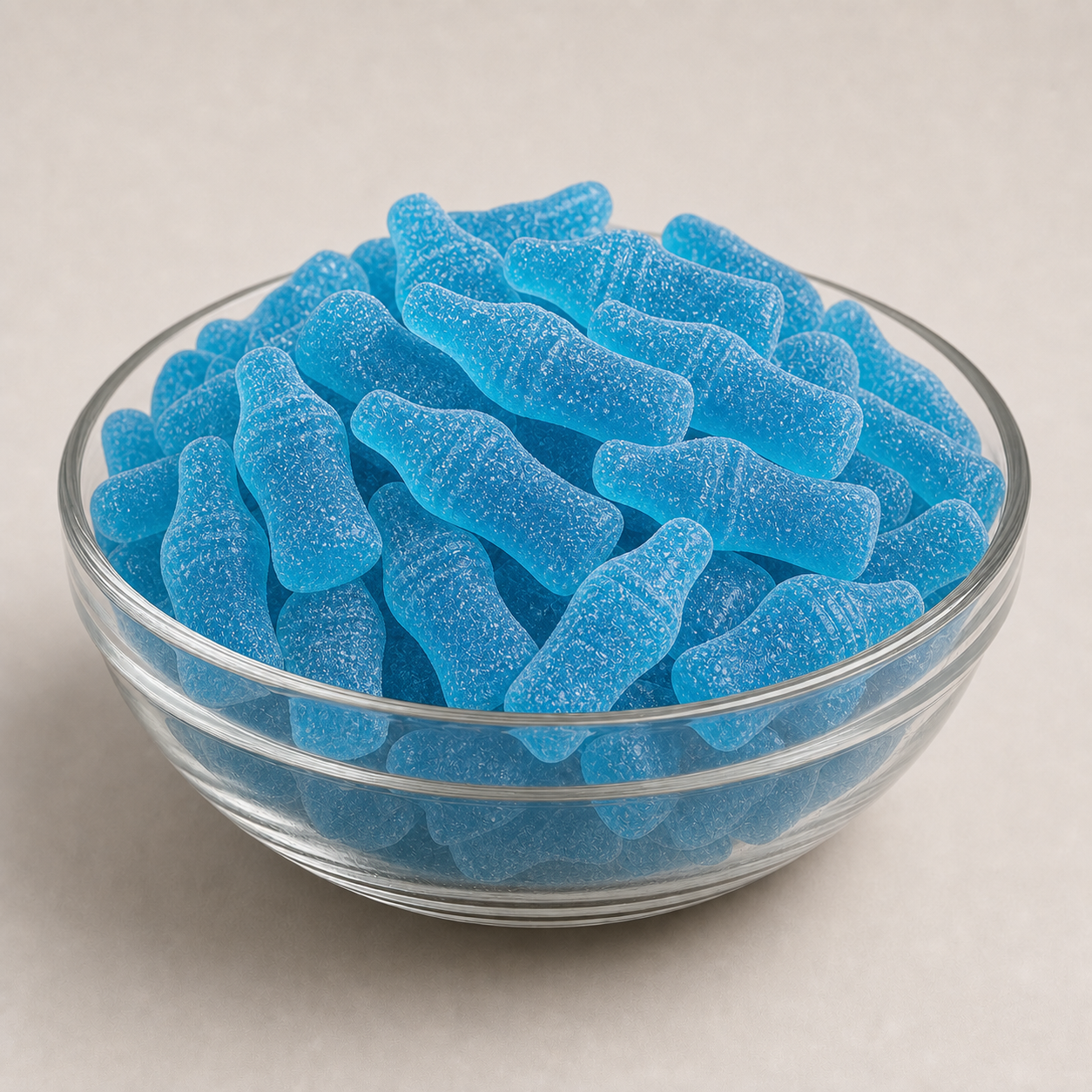 Blue Raspberry Fizzy Bottles